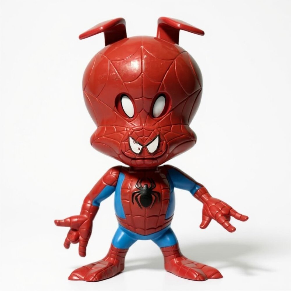 Spider-Man Into the Spider-Verse Spin Vision Spider-Ham 8" Figure 2018 Hasbro